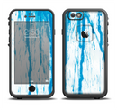 The Running Blue WaterColor Paint Apple iPhone 6/6s LifeProof Fre Case Skin Set