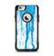 The Running Blue WaterColor Paint Apple iPhone 6 Otterbox Commuter Case Skin Set