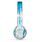 The Running Blue WaterColor Paint Skin for the Beats by Dre Solo 2 Headphones