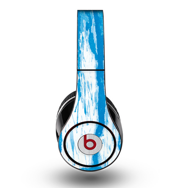 The Running Blue WaterColor Paint Skin for the Original Beats by Dre Studio Headphones