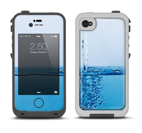 The Running Water Spicket Apple iPhone 4-4s LifeProof Fre Case Skin Set