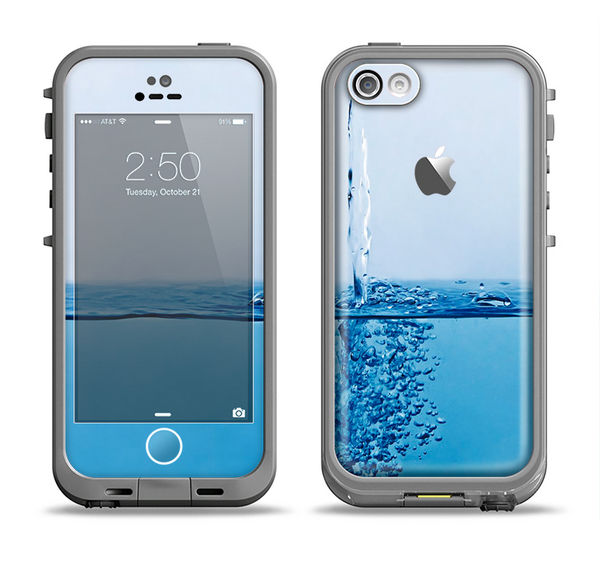 The Running Water Spicket Apple iPhone 5c LifeProof Fre Case Skin Set