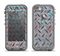 The Rusted Blue Diamond Plate Apple iPhone 5c LifeProof Nuud Case Skin Set