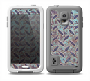 The Rusted Blue Diamond Plate Skin Samsung Galaxy S5 frē LifeProof Case