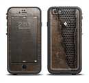 The Rustic Peeled Metal Apple iPhone 6/6s LifeProof Fre Case Skin Set