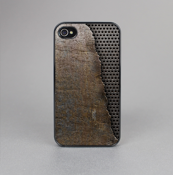 The Rustic Peeled Metal Skin-Sert for the Apple iPhone 4-4s Skin-Sert Case