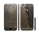 The Rustic Peeled Metal Sectioned Skin Series for the Apple iPhone 6/6s Plus