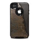 The Rustic Peeled Metal Skin for the iPhone 4-4s OtterBox Commuter Case