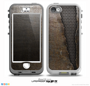 The Rustic Peeled Metal Skin for the iPhone 5-5s NUUD LifeProof Case for the LifeProof Skin