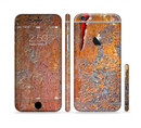 The Rusty Metal with Jagged Edge Sectioned Skin Series for the Apple iPhone 6s Plus