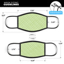 The Sage Strands of Grass - Made in USA Mouth Cover Unisex Anti-Dust Cotton Blend Reusable & Washable Face Mask with Adjustable Sizing for Adult or Child