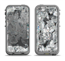 The Scattered Diamonds Apple iPhone 5c LifeProof Fre Case Skin Set