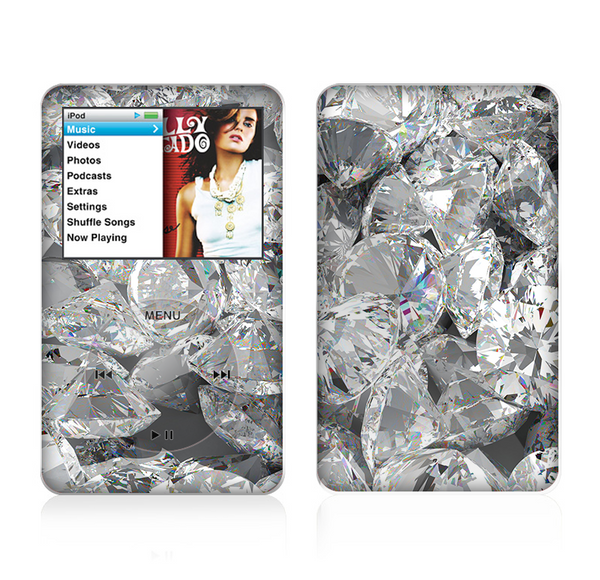 The Scattered Diamonds Skin For The Apple iPod Classic