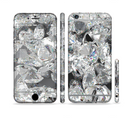 The Scattered Diamonds Sectioned Skin Series for the Apple iPhone 6s Plus