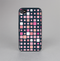 The Scattered Pink Squared-Polka Dots Skin-Sert for the Apple iPhone 4-4s Skin-Sert Case