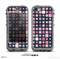 The Scattered Pink Squared-Polka Dots Skin for the iPhone 5c nüüd LifeProof Case