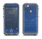 The Scratched Blue Surface Apple iPhone 5c LifeProof Fre Case Skin Set