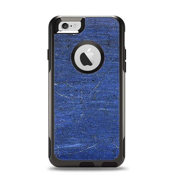 The Scratched Blue Surface Apple iPhone 6 Otterbox Commuter Case Skin Set