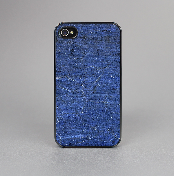 The Scratched Blue Surface Skin-Sert for the Apple iPhone 4-4s Skin-Sert Case