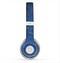 The Scratched Blue Surface Skin for the Beats by Dre Solo 2 Headphones