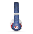 The Scratched Blue Surface Skin for the Beats by Dre Studio (2013+ Version) Headphones