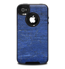 The Scratched Blue Surface Skin for the iPhone 4-4s OtterBox Commuter Case
