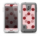 The Scratched & Scatterd Pink Polkadots Skin Samsung Galaxy S5 frē LifeProof Case