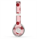 The Scratched & Scatterd Pink Polkadots Skin for the Beats by Dre Solo 2 Headphones