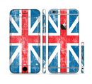 The Scratched Surface London England Flag Sectioned Skin Series for the Apple iPhone 6s Plus