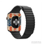 The Scratched Surface Peeled American Flag Full-Body Skin Kit for the Apple Watch