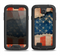 The Scratched Surface Peeled American Flag Samsung Galaxy S4 LifeProof Fre Case Skin Set