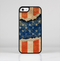 The Scratched Surface Peeled American Flag Skin-Sert Case for the Apple iPhone 5c