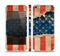 The Scratched Surface Peeled American Flag Skin Set for the Apple iPhone 5