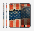 The Scratched Surface Peeled American Flag Skin for the Apple iPhone 6