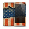 The Scratched Surface Peeled American Flag Skin for the HTC One