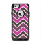 The Scratched Vintage Chevron Surface Apple iPhone 6 Otterbox Commuter Case Skin Set