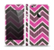 The Scratched Vintage Chevron Surface Skin Set for the Apple iPhone 5
