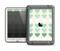 The Scratched Vintage Green Hearts Apple iPad Air LifeProof Fre Case Skin Set