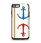 The Scratched Vintage Red Anchor Apple iPhone 6 Otterbox Symmetry Case Skin Set