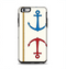 The Scratched Vintage Red Anchor Apple iPhone 6 Plus Otterbox Symmetry Case Skin Set