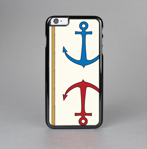 The Scratched Vintage Red Anchor Skin-Sert Case for the Apple iPhone 6 Plus