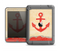 The Scratched Vintage Red Anchor Apple iPad Air LifeProof Fre Case Skin Set