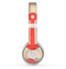 The Scratched Vintage Red Anchor Skin for the Beats by Dre Solo 2 Headphones