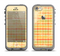 The Scratched Yellow Faded Plaid Apple iPhone 5c LifeProof Fre Case Skin Set