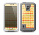 The Scratched Yellow Faded Plaid Skin Samsung Galaxy S5 frē LifeProof Case