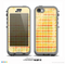 The Scratched Yellow Faded Plaid Skin for the iPhone 5c nüüd LifeProof Case