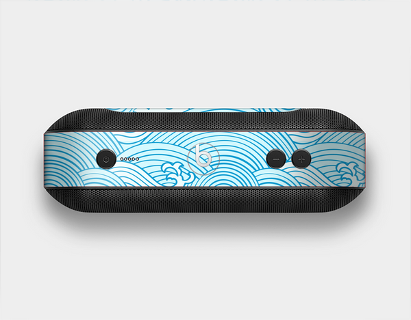 The Seamless Blue Waves Skin Set for the Beats Pill Plus