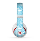 The Seamless Blue Waves Skin for the Beats by Dre Studio (2013+ Version) Headphones