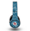 The Seamless Blue and White Paisley Swirl Skin for the Original Beats by Dre Studio Headphones