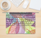 The Seamless Color Leaves Skin Kit for the 12" Apple MacBook (A1534)
